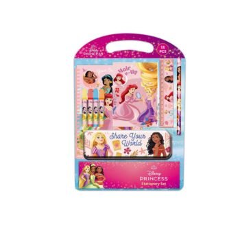 Disney Princesas Bloom Set Escritura Material Escolar Verde Agua SAFTA