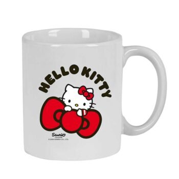 Hello Kitty Taza Grande Rosa Oficial