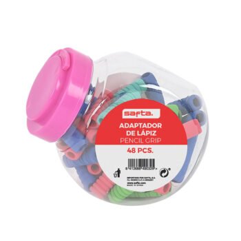 Articulos Safta Bote 48 Adaptadores de Lápiz Ergonómicos Surtidos