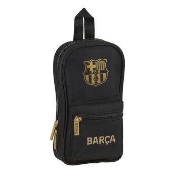 F.C. Barcelona 2ª Equipación 20/21 Plumier Mochila 4 Portatodos NEGRO