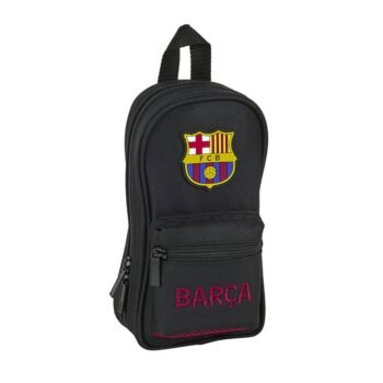 Plumier Mochila F.C. Barcelona Layers SAFTA Escolar Negro Oficial