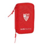 Plumier Doble Pequeño Sevilla FC Corporativo Rojo - LaLiga Oficial