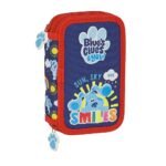 Plumier Doble Blues Clues 28 Pcs Azul SAFTA | Material Escolar Infantil