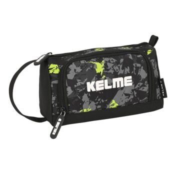 Kelme "Jungle" Portatodo Desplegable Lleno NEGRO/LIMA