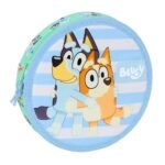 Plumier Redondo Bluey Sisters 18 Piezas VERDE/AGUA