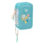 Moos Fiori Plumier Triple Escolar Multicolor Reciclado 37 Pcs