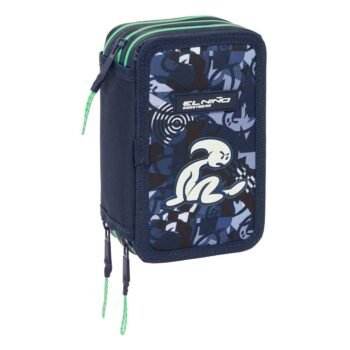 El Niño Navy Plumier Triple 37 Pcs Azul | Estuche Escolar SAFTA