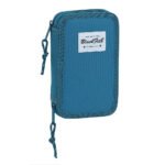 Blackfit8 Egeo Plumier Doble Pqño AZUL - Set 28 Piezas Completas
