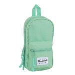 Blackfit8 Turquesa Plumier Mochila C/4 Portatodos Llenos