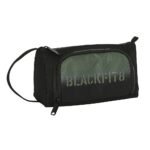 Blackfit8 "Gradient" Portatodo Escolar NEGRO/VERDE Lleno Reciclado