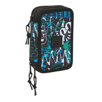 Articulos Safta Graffiti "Go" Plumier Triple 37 Pcs