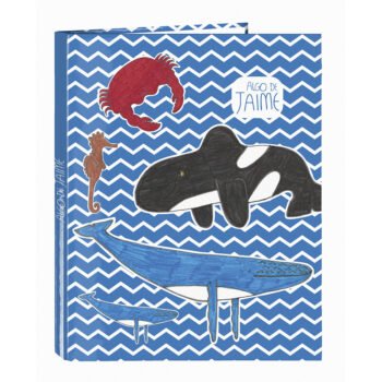 Algo De Jaime Ocean Carpeta Folio 4 Anillas Mixtas Multicolor