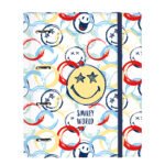 Smiley World Art Carpeta Escolar A4 Anillas 30mm Multicolor SAFTA