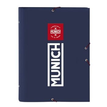 Munich Storm Carpeta Folio Clasificadora Azul Marino PACK 2