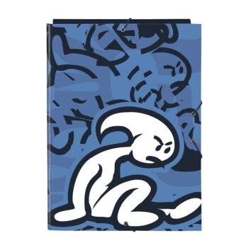 El Niño Bahia Carpeta Folio 3 Solapas AZUL