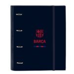 F.C. Barcelona LaLiga Carpeta Corporativa Azul Marino 4 Anillas 35mm