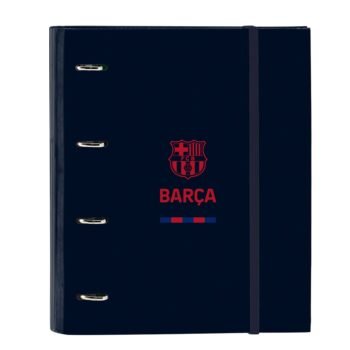 F.C. Barcelona LaLiga Carpeta Corporativa Azul Marino 4 Anillas 35mm