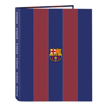 Carpeta Folio FC Barcelona 1ª Equip. 23/24 - 4 Anillas LaLiga Azul