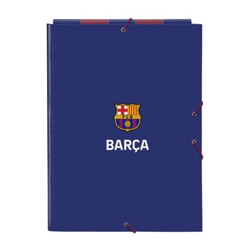 LaLiga F.C. Barcelona 1ª Equip. 23/24 Carpeta Folio 3 Solapas Azul