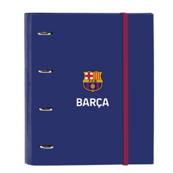 Carpeta 4 Anillas F.C. Barcelona 1ª Equip. 23/24 Azul Escolar SAFTA