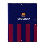 F.C. Barcelona LaLiga Carpeta Folio Clasificadora Azul Marino