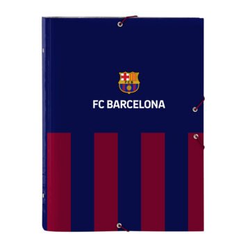 F.C. Barcelona LaLiga Carpeta Folio Clasificadora Azul Marino