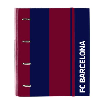 Carpeta Escolar F.C. Barcelona LaLiga 4 Anillas 35mm Azul Marino