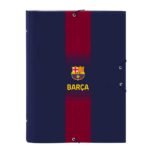 F.C. Barcelona 1ª Equip. 25/26 Carpeta Folio Clasificadora Azul Granate