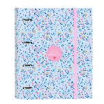 Vicky Martin Berrocal Paraíso Carpeta Escolar A4 4 Anillas Azul SAFTA