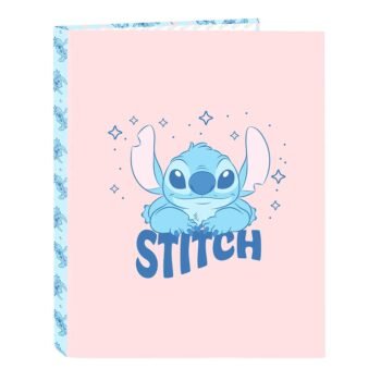 Disney Lilo & Stitch Ohana Carpeta Folio 4 Anillas Azul/Claro