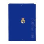Real Madrid LaLiga - Carpeta Folio 3 Solapas Azul SAFTA Oficial