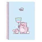 Libreta Cuarto Pembe "The Pink Cat" Tapas Duras Multicolor 80 H.