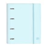 Articulos Safta Carpeta Escolar 4 Anillas Celeste A4