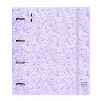 Articulos Safta Carpeblock Light Purple Flowers Morado