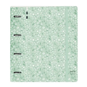 Safta Light Green Flowers Carpeblock PP Foam Verde Claro