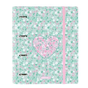 Articulos Safta Cuore Carpeta Escolar Anillas Menta con Recambio