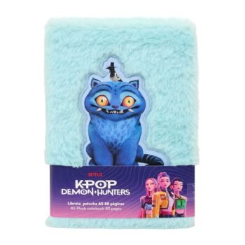 K-Pop Demon Hunters Stationery Bloc de Notas Fluffy Fuchsia/Azul