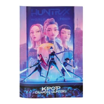 Libreta A4 Escolar K-Pop Demon Hunters FUCHSIA | SAFTA Stationery