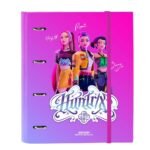 K-Pop Demon Hunters Carpeta Escolar Stationery FUCHSIA/AZUL SAFTA