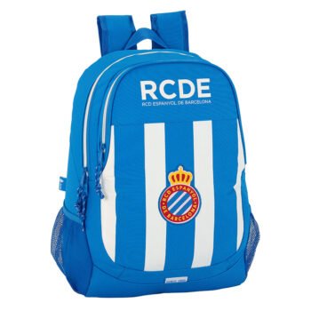 Mochila Rcd Espanyol LaLiga Adapt. Carro Blanco Azul SAFTA Oficial