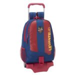 Mochila Escolar Levante U.D. LaLiga con Carro - Azul y Granate