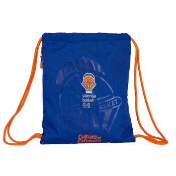 Valencia Basket Saco Deportivo Escolar Oficial Azul Naranja