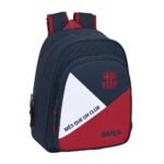Mochila Infantil FC Barcelona Corporativa Adaptable Carro Azul-Blanco