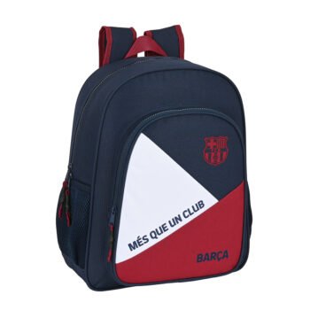 Mochila F.C. Barcelona Corporativa Junior Adapt. Carro Azul/Blanco