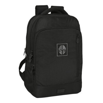 The Mandalorian Teen Mochila Portátil 15,6" USB Negra - SAFTA