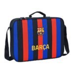 F.C. Barcelona 1ª Equip. 22/23 Cartera Escolar Safta Azul