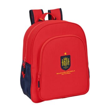 Mochila Junior Selección Española de Fútbol SAFTA Roja/Azul Adaptable Carro