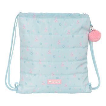 Moos Garden Saco Plano Infantil Azul Turquesa
