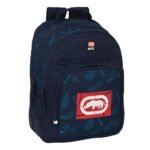 Ecko "Peaks" Mochila Doble Adaptable a Carro Azul Marino