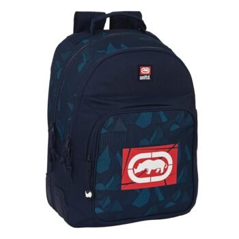 Ecko "Peaks" Mochila Doble Adaptable a Carro Azul Marino